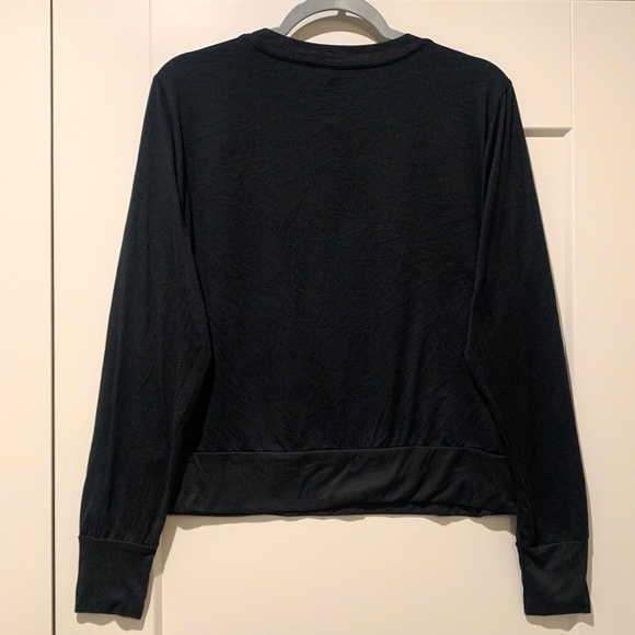 Vuori Daydream Crew Black Long Sleeve Tee T-Shirt Women's XL - Picture 7 of 8
